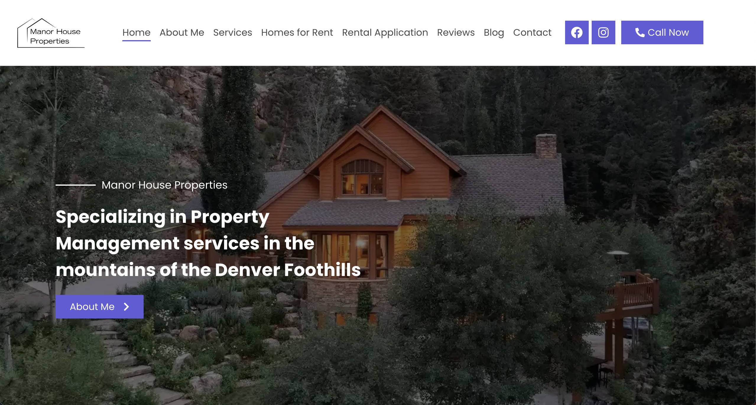 Manor House Properties website