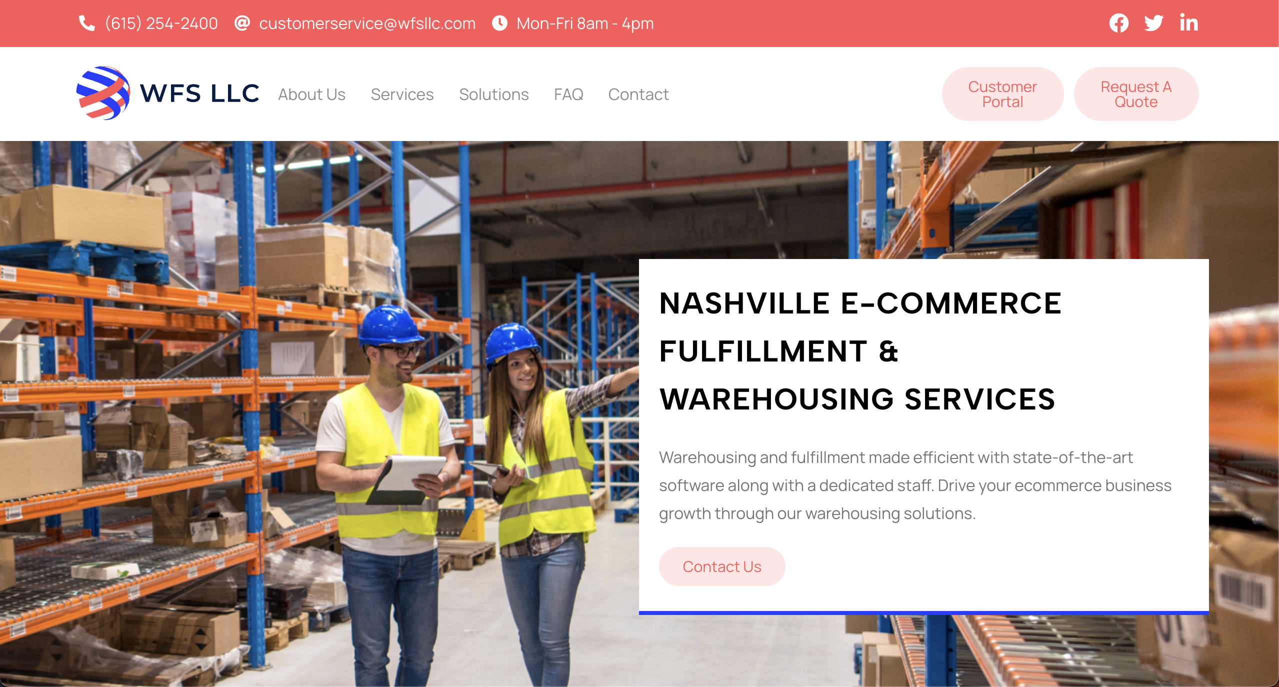 WFS LLC website